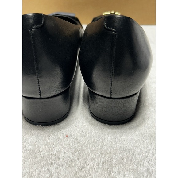 Black Leather Trotters Dakota Pumps Women's size 7 W Comfort New In Box - Picture 6 of 9